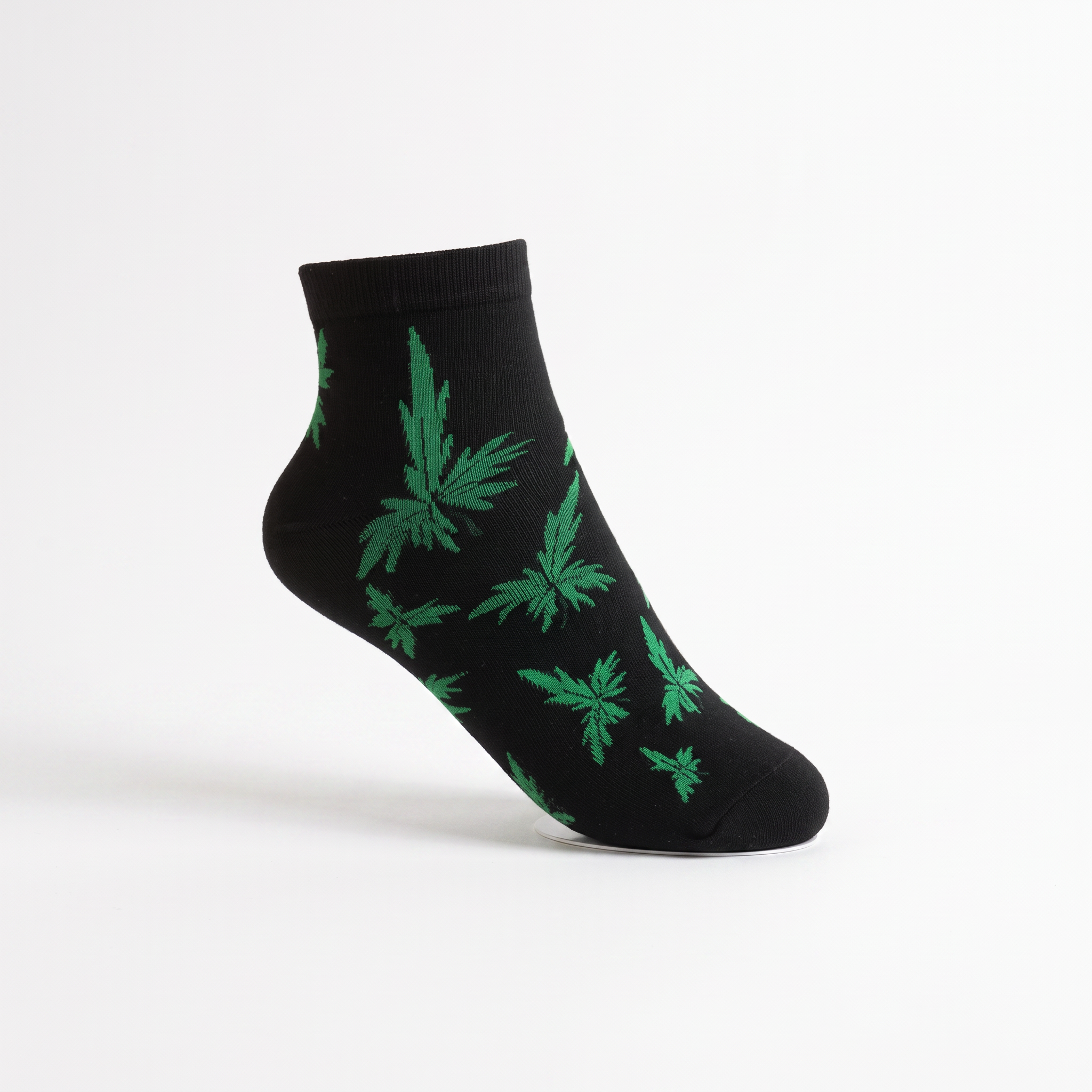 The Green-Leaves Sock (Ankle Sock)