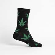 The Green-Leaves Sock (Crew Sock)