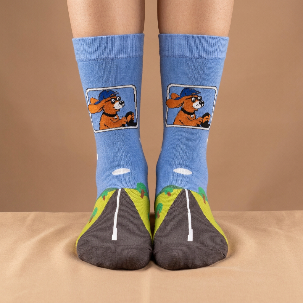 Wanderlust (Crew Socks) (Pack of 3)